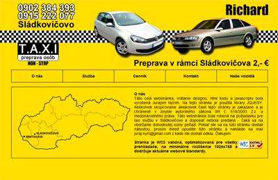 Taxi Sládkovičovo